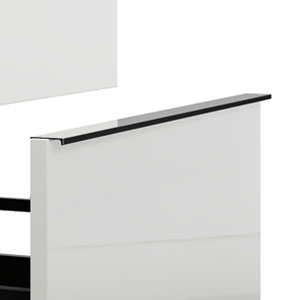 Griffvariante: Griffleiste Chrom