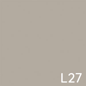 Front- und Korpusfarbe: Lichtgrau Matt