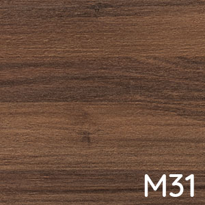 Front- und Korpusfarbe: Nussbaum Dekor Samt