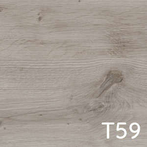 Front- und Korpusfarbe: Eiche Dekor Silber