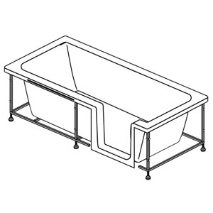 Einstieg Wanne: rechts