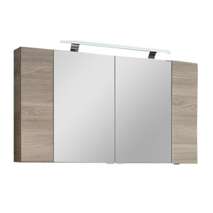 Ausführung Spiegelschrank: Hängeschrank Steinesche links und rechts