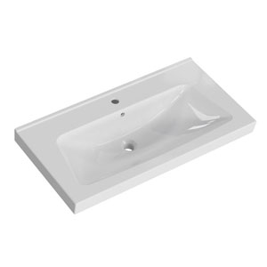 Waschtisch-Typ / -Farbe: Keramik Girona - 93 cm