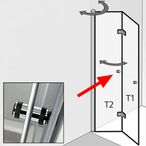 Zusatzgriff: mit zusätzlichen Knopfgriff