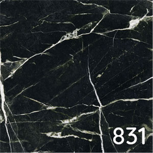 Farbe: Marmor Nero-Grün - Seidenmatt