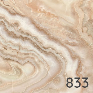 Farbe: Marmor Onyx-Beige - Seidenmatt