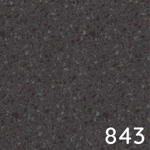 Farbe: Terrazzo Anthrazit - Seidenmatt