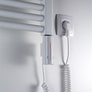 Heizstab: 3 - IP44, LED, Timer, Frostwächter, weiß, 900W