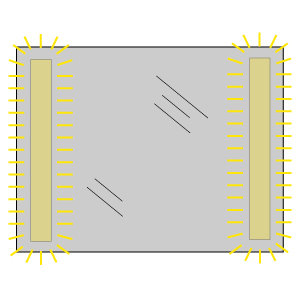 Spiegel-Beleuchtung: LED-Beleuchtung