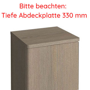 Abdeckplatte: Abdeckplatte 602 mm - Stärke 28 mm