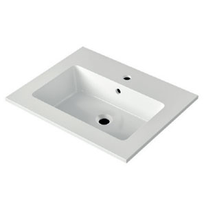 Waschtisch-Typ: 61 cm - MAX 610, mit Überlauf