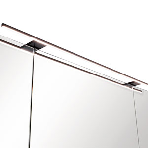 Aufsatzleuchte: LED, Schwarz, 2700 - 6500 K, Breite: 110 cm