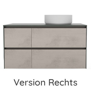 Ausführung Waschtisch: Waschtisch rechts