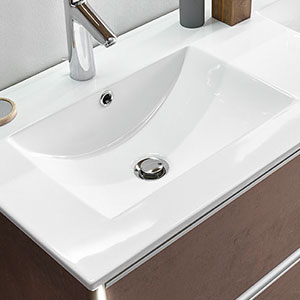 Waschtisch-Typ: Keramikwaschtisch - 101 cm