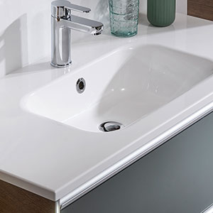 Waschtisch-Typ: Mineralmarmor-Waschtisch - 101 cm