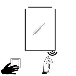 Schalter für Beleuchtung: Schalter und Sensorschalter