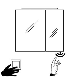 Schalter für Beleuchtung: Schalter und Sensorschalter