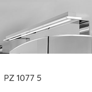 Aufsatzleuchte: 8,53 Watt, 60 cm Breite, hohe Standfüße