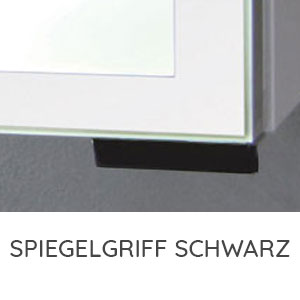 Spiegelgriff: Schwarz - 3 Stück