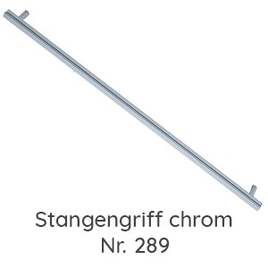 Griffvariante: Stangengriff chrom