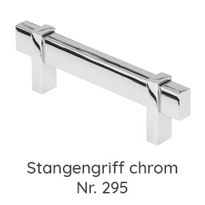Griffvariante: Stangengriff chrom