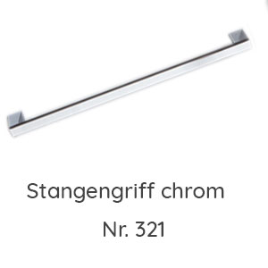 Griffvariante: Stangengriff chrom