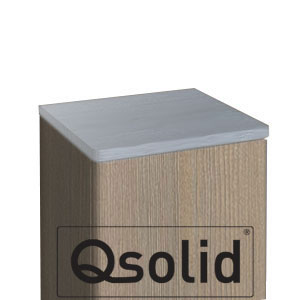 Abdeckplatte: Abdeckplatte 40,6 cm - Qsolid