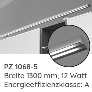Aufsatzleuchte: 12,0 Watt, 130 cm Breite