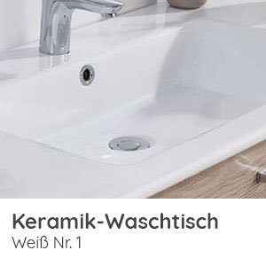 Waschtisch-Typ / -Farbe: Keramik Waschtisch 1220 mm Breite