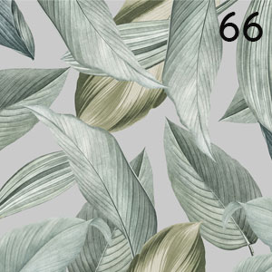 Motiv: Tropenblätter Salbeigrün