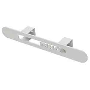 Farbe Ein- und Überlaufsystem: Abdeckung Mattweiß