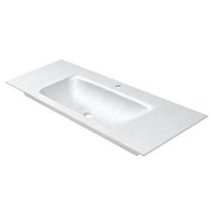 Waschtisch-Typ: 120 cm - VIVO 120, inkl. Clou Ab- und Überlauf in Chrom