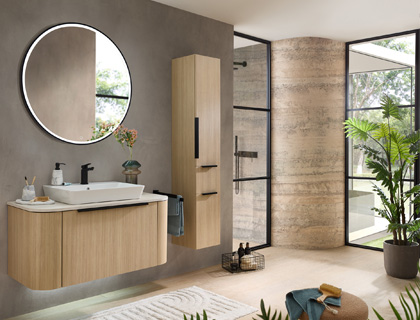 Pelipal 7200 Waschtisch mit Unterschrank Riffeloptik Pelipal 7200 Waschtisch mit Unterschrank Riffeloptik