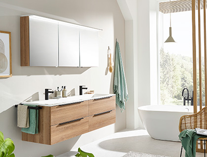 Puris Star Line Badmöbel Set Cuneo Eiche Puris Star Line Badmöbel Set Cuneo Eiche